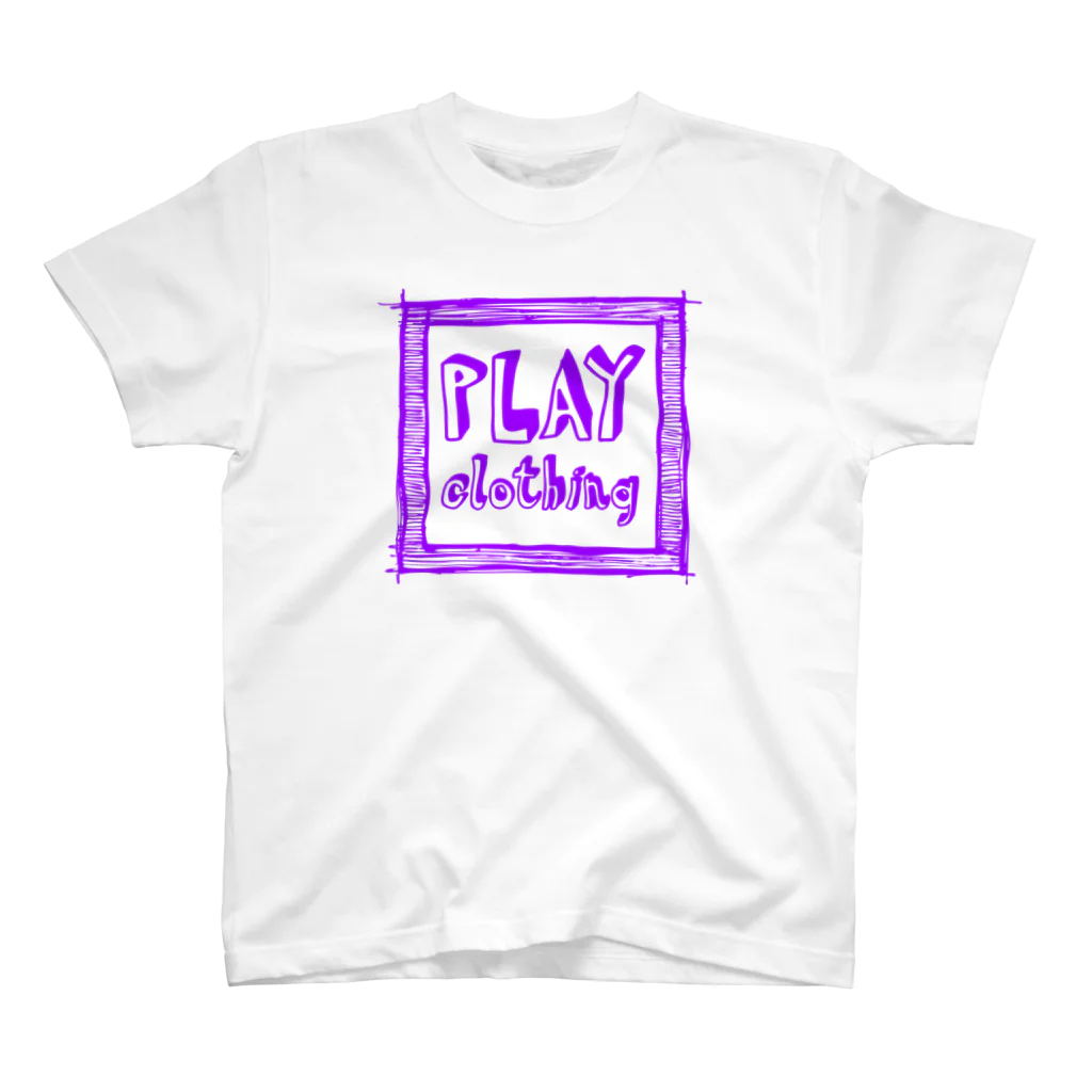 PLAY clothingのFrame PLAY LOGO ③ スタンダードTシャツ