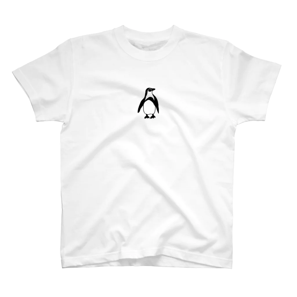 haraco(LILY.)のそっぽむいてるペンギン スタンダードTシャツ