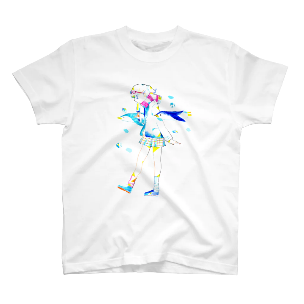 Crab_000のペンギン Regular Fit T-Shirt