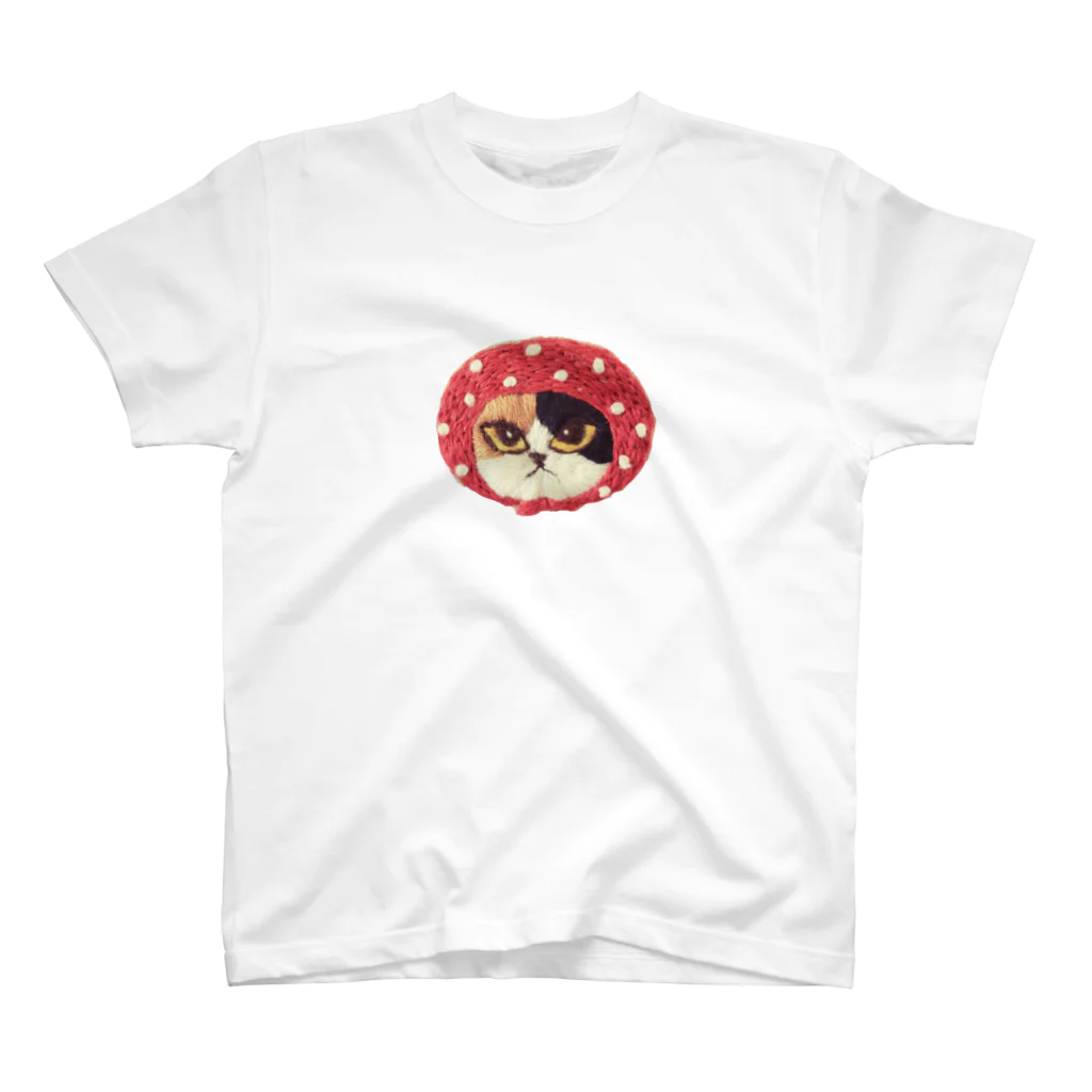 sweet_gumiのほっかむり猫Tシャツ スタンダードTシャツ