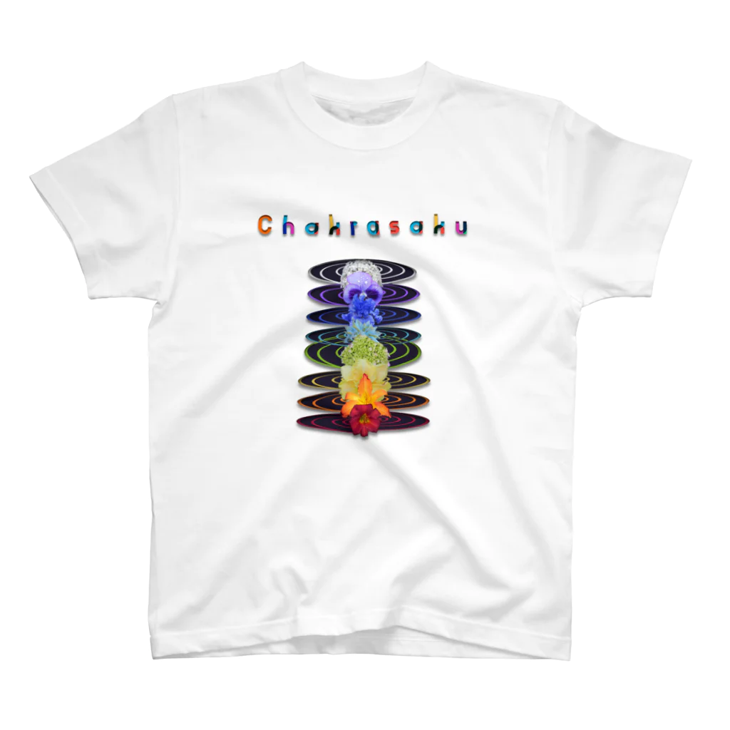 Spacy5 Official OnlineのChakrasaku ~ 開花 ~ スタンダードTシャツ