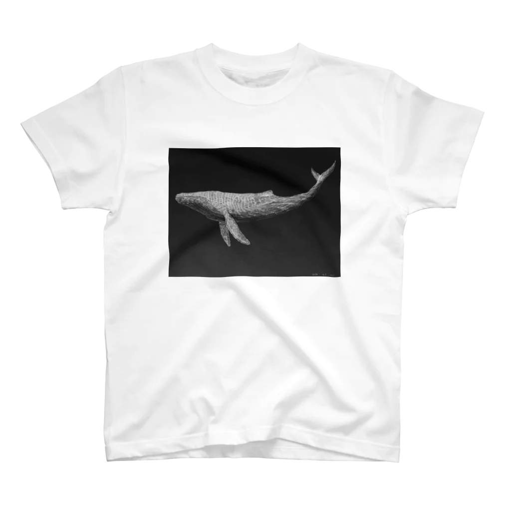 yo7のクジラ。 スタンダードTシャツ