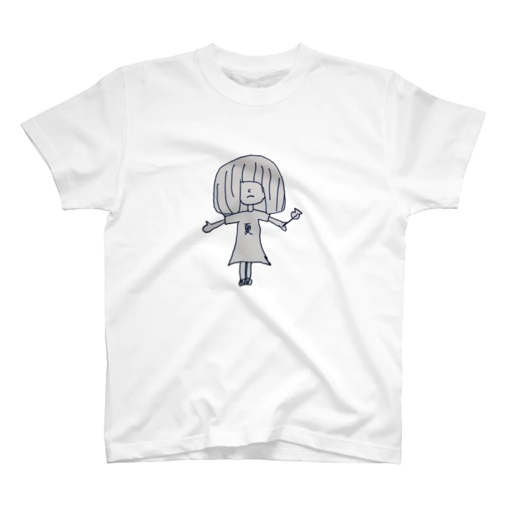 あかいろのあめの夏ちゃん Regular Fit T-Shirt