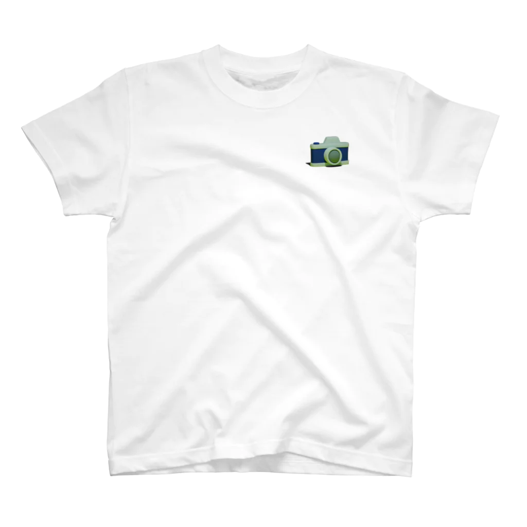 まぐろのPOPcamera Regular Fit T-Shirt