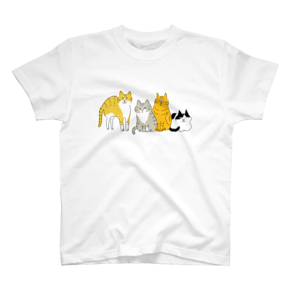 まりこの猫はみんなかわいい スタンダードTシャツ