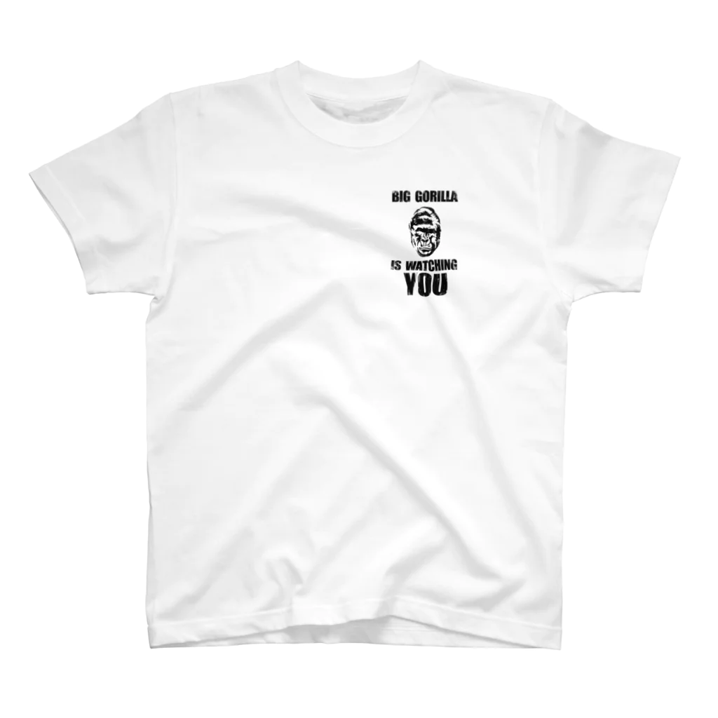 inoue_123の自主管理貫徹  BIG GORILLA Regular Fit T-Shirt