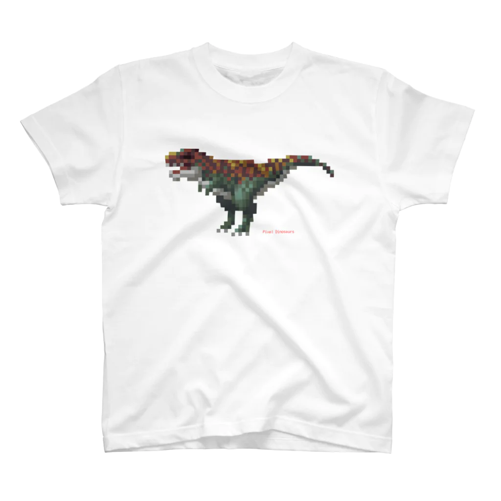 タワラ　コウイチのドット絵-ティラノサウルス（格子なし） Regular Fit T-Shirt