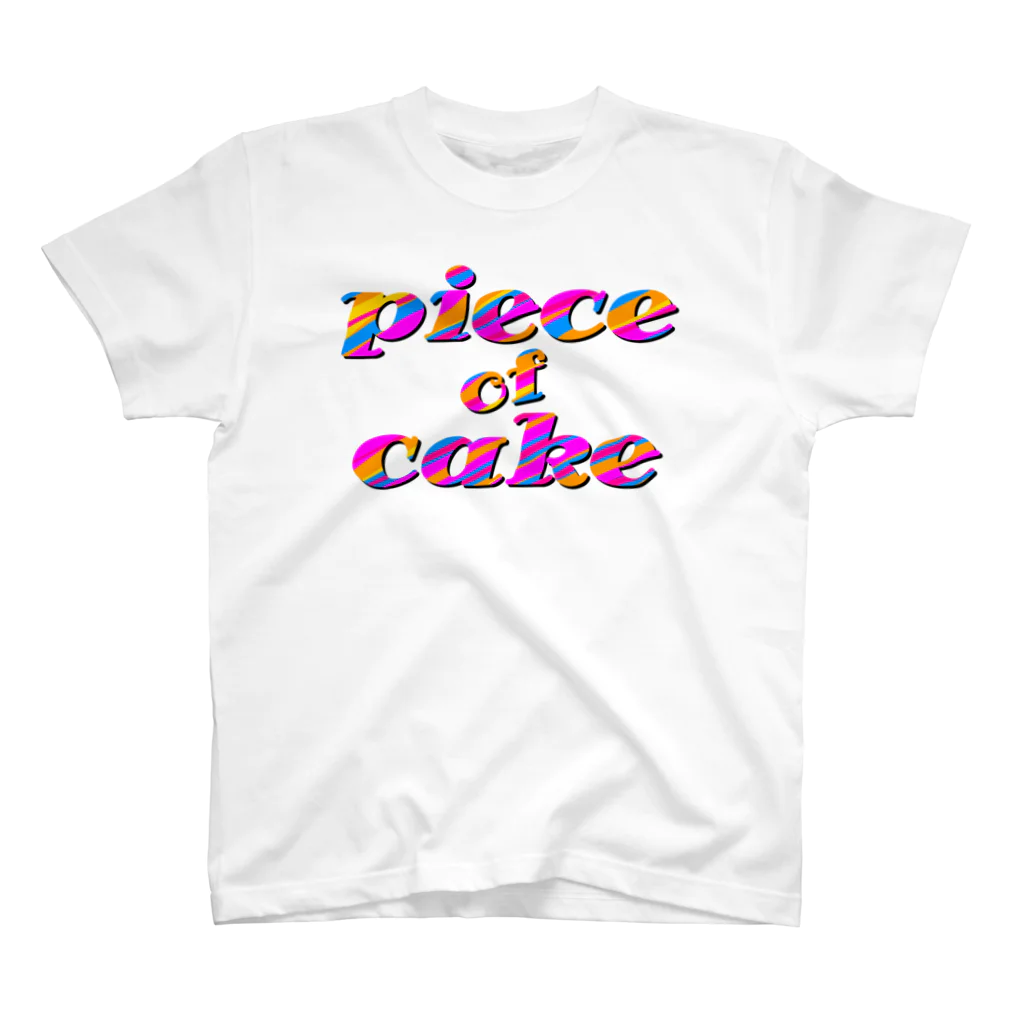 いろどり屋さんのpiece of cake Regular Fit T-Shirt