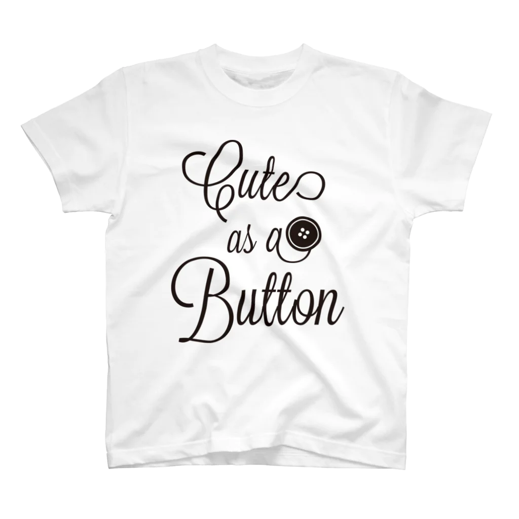 更紗屋雑貨店のCute as a Button スタンダードTシャツ