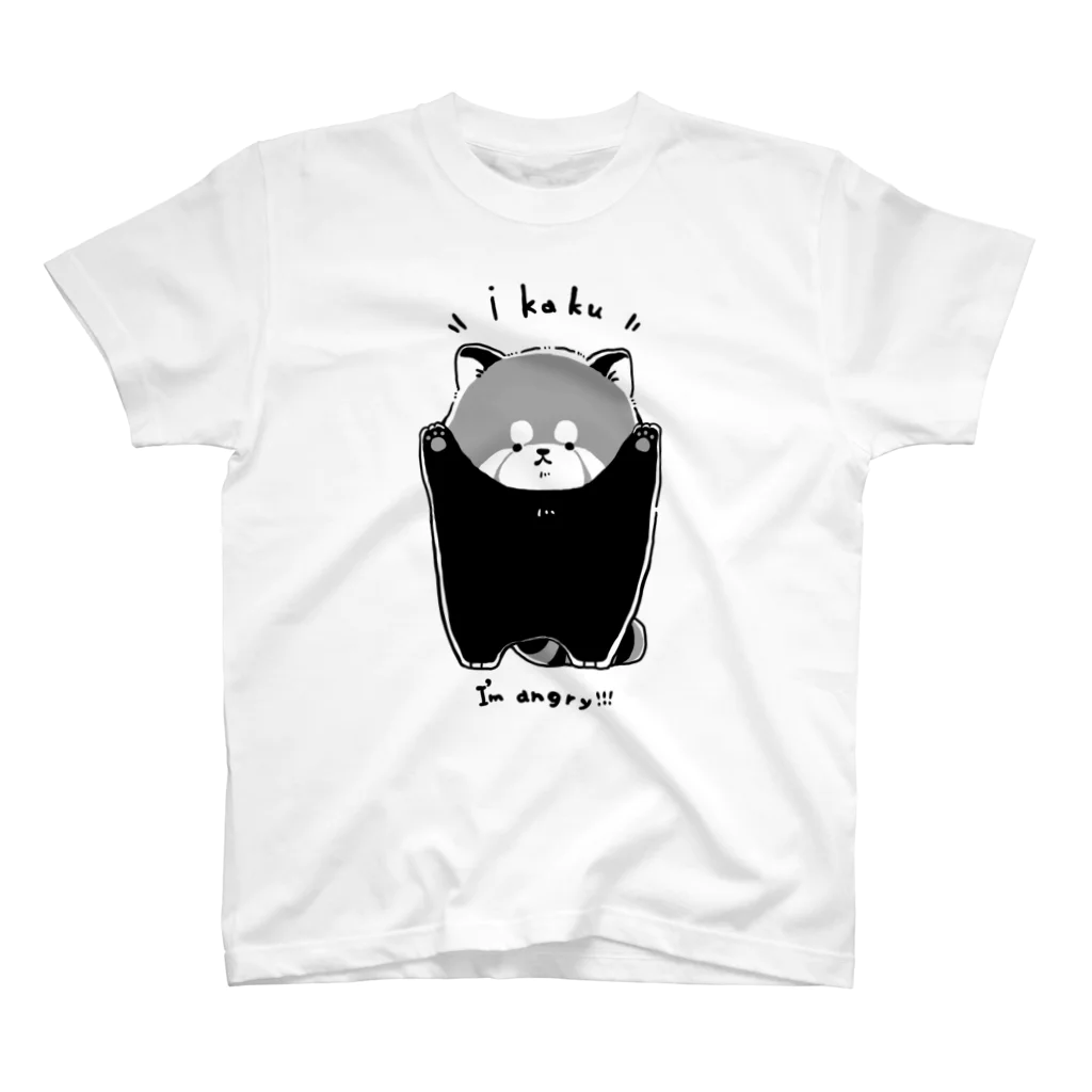 うみ🐼ゆるりんぱんだのI KA KU スタンダードTシャツ