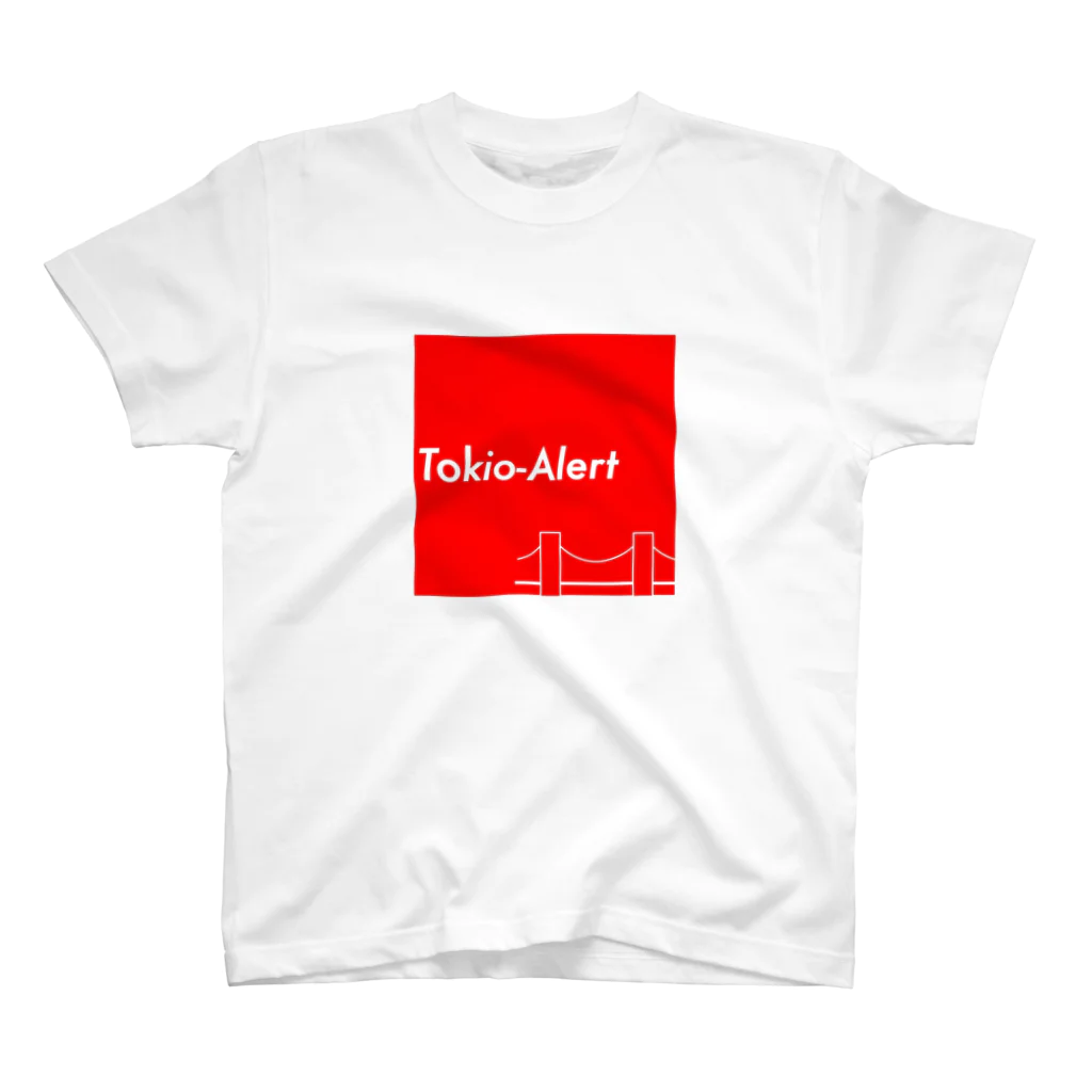 InterestのTokio-Alert +visual スタンダードTシャツ