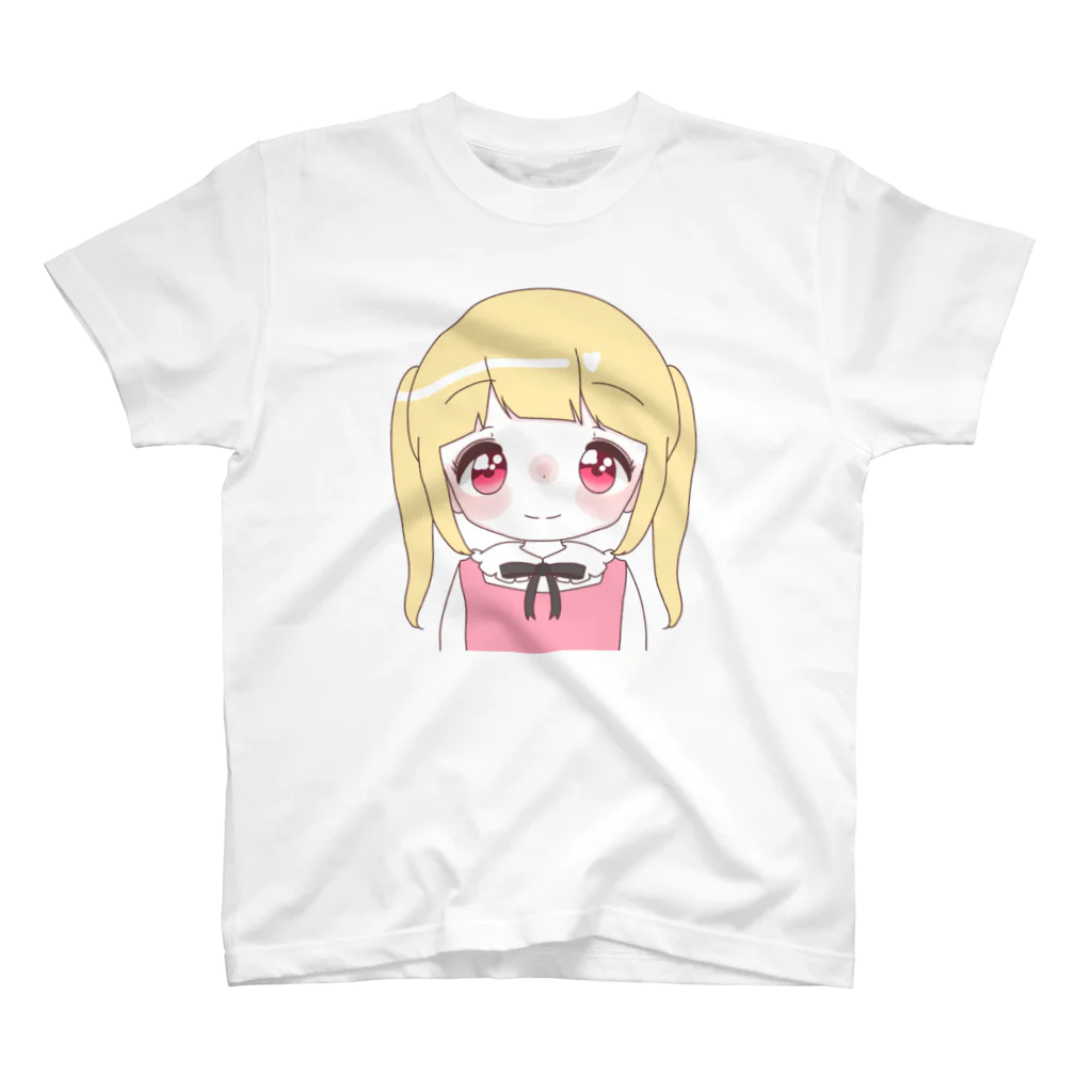 かわいいおんなのこのかわいいおんなのこ　tシャツ スタンダードTシャツ