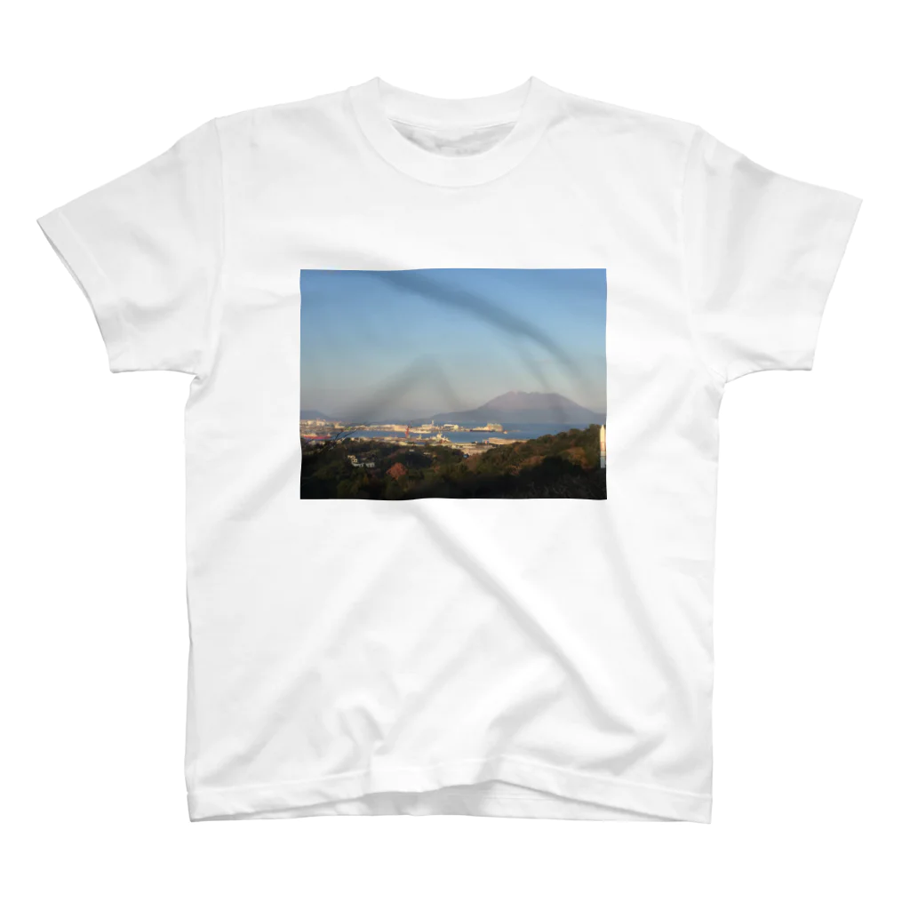 香のいつかの桜島 Regular Fit T-Shirt