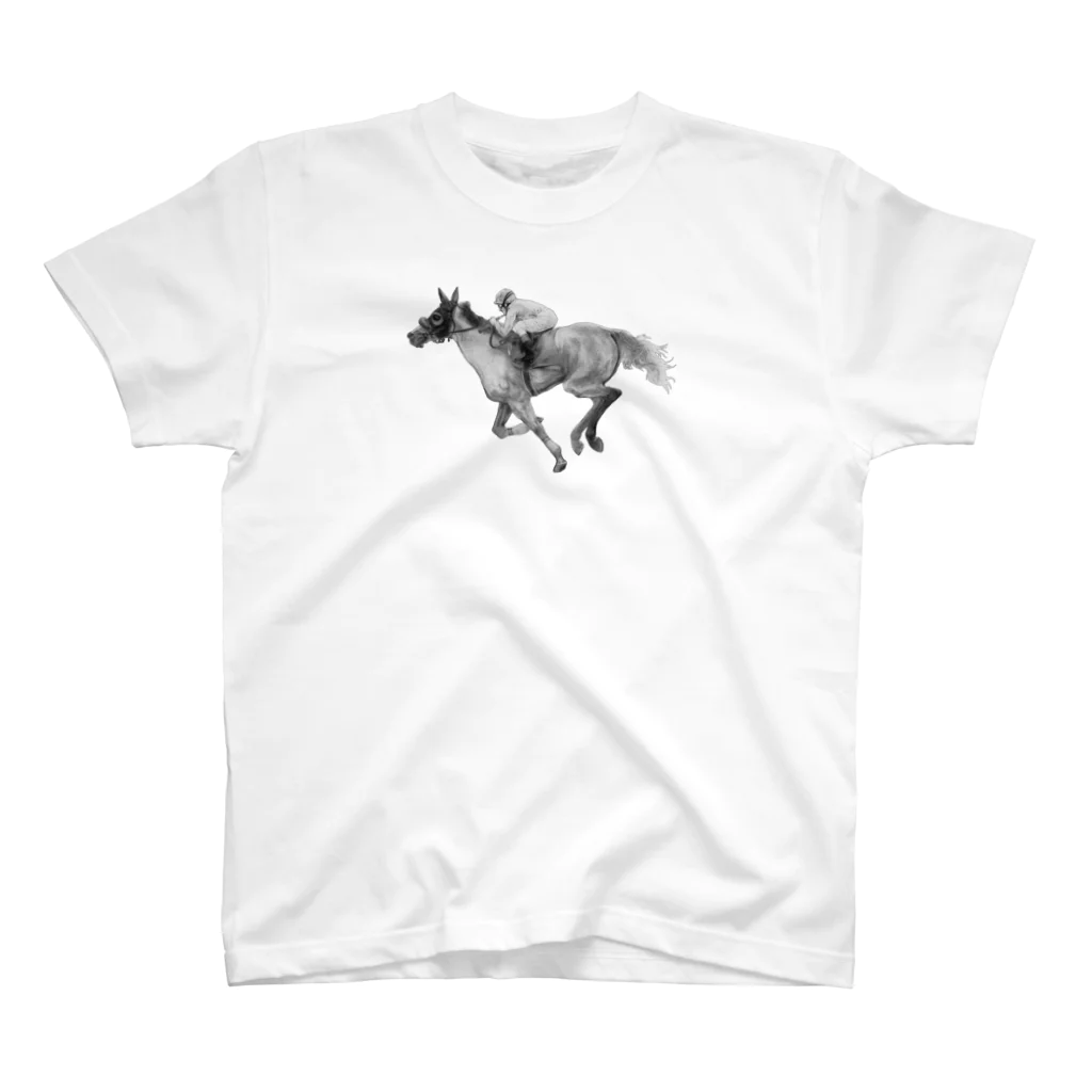 馬の絵の画家　斉藤いつみの馬の素描Tシャツ6 Regular Fit T-Shirt