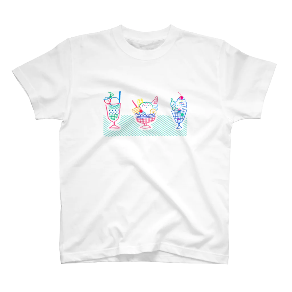 kajiinorikoのパフェ～ 티셔츠
