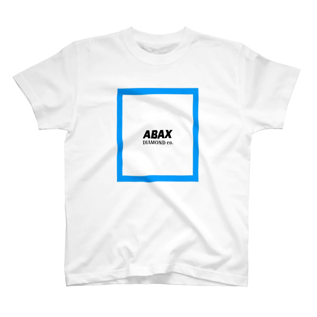 ABAX DIAMOND co.のABAX DIAMOND co.　ブルーボックスT ワンカラー Regular Fit T-Shirt