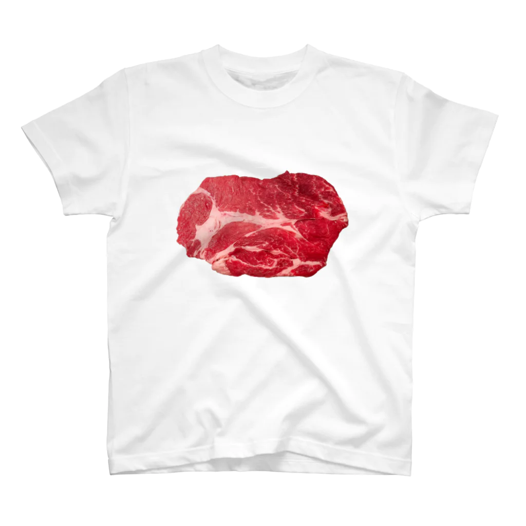 アホな作者の日常@ラインスタンプクリエイターのお肉グッズ Regular Fit T-Shirt
