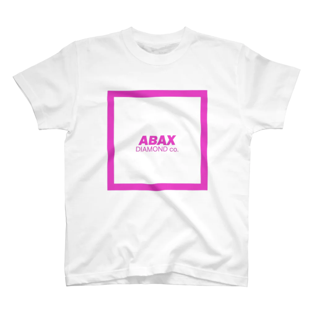 ABAX DIAMOND co.のショッキングピンクボックスT スタンダードTシャツ