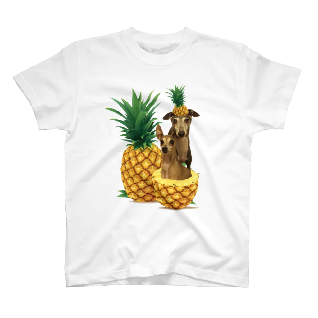 PITAPITAPAN2のスピメディパイナップル Regular Fit T-Shirt