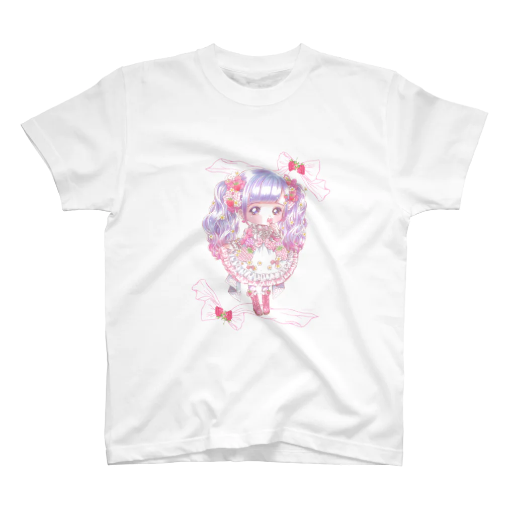 いちごカンパネラSUZURI店のキャンディちゃん スタンダードTシャツ