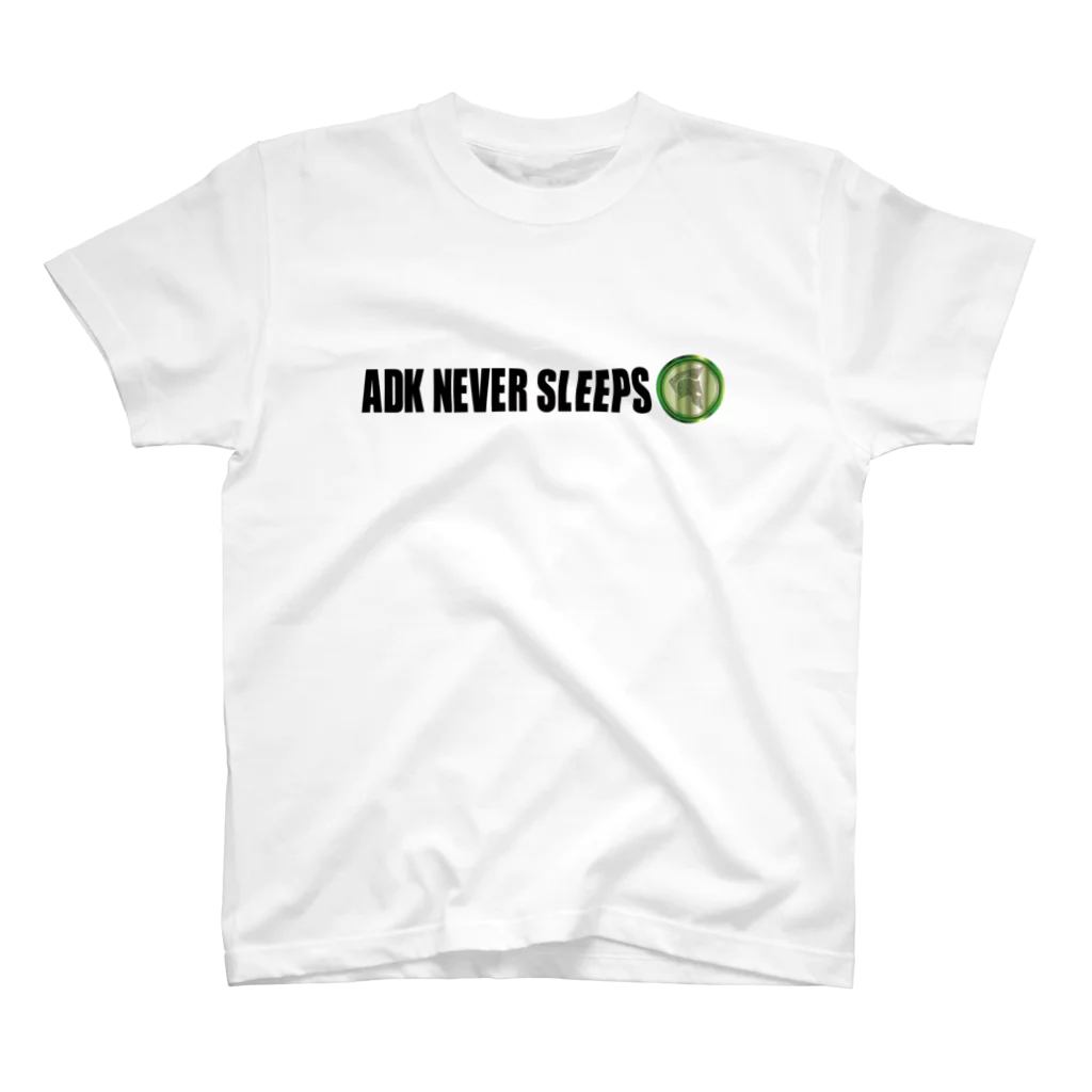 【仮想通貨】ADKグッズ専門店 のADK NEVER SLEEPS Regular Fit T-Shirt