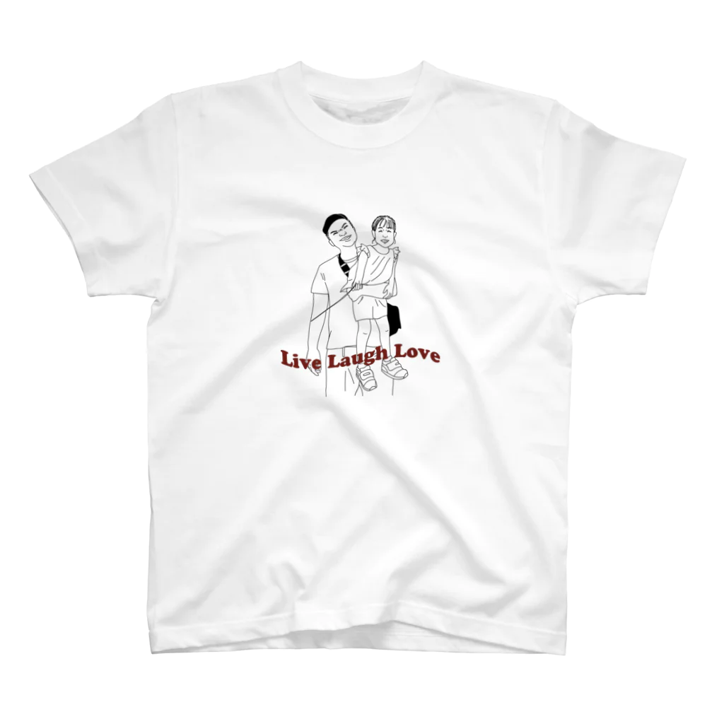 LAMEY_DESIGNのLive Laugh Love スタンダードTシャツ