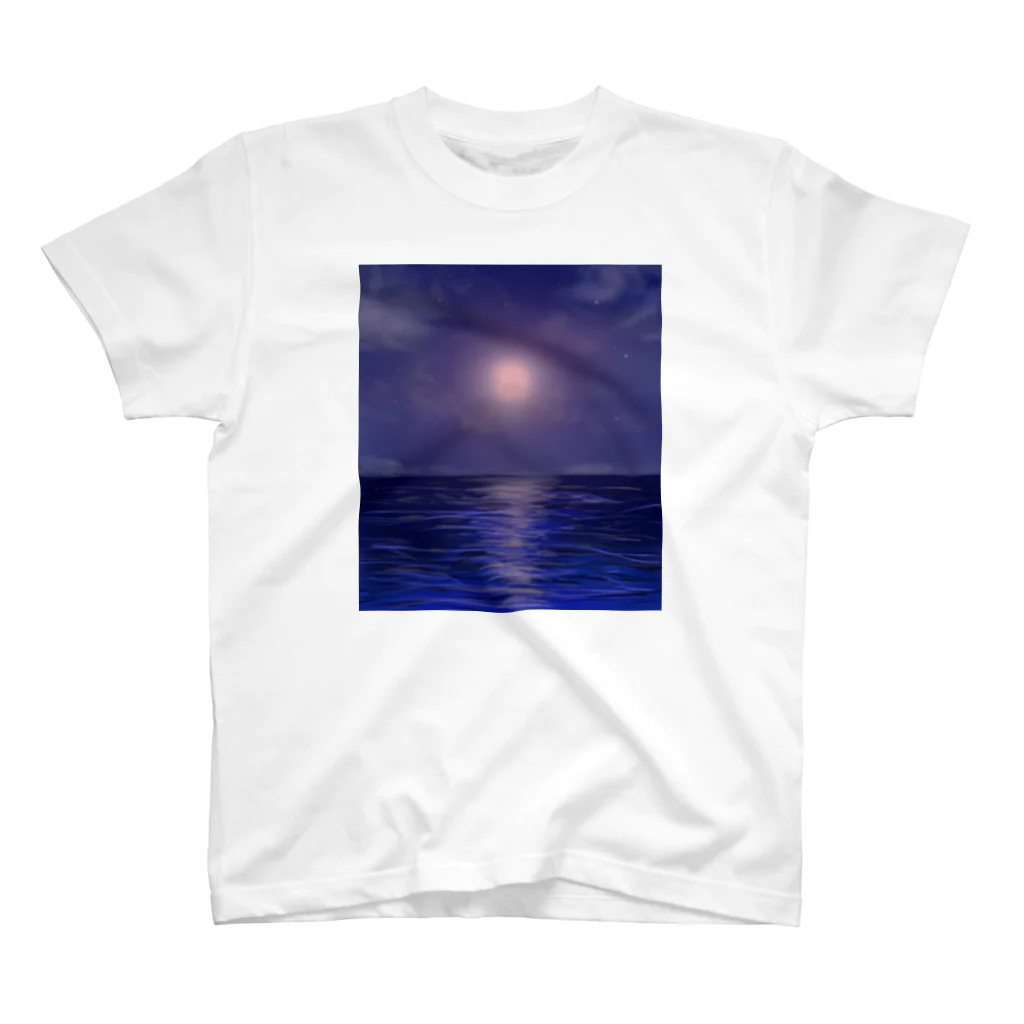 blueHawaiiのstrawberry moon スタンダードTシャツ