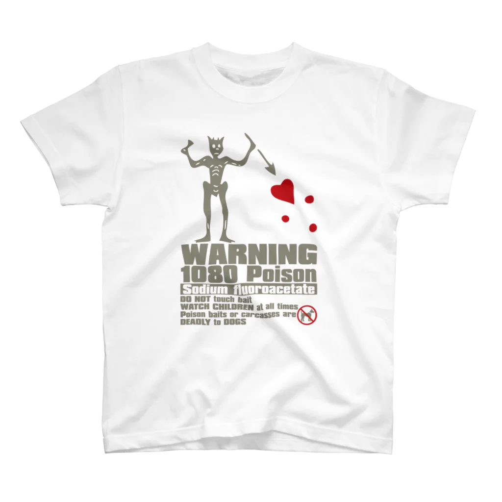 AURA_HYSTERICAのWARNING スタンダードTシャツ