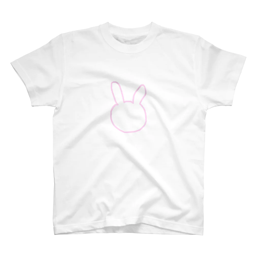 slime_の透明うさぎ スタンダードTシャツ