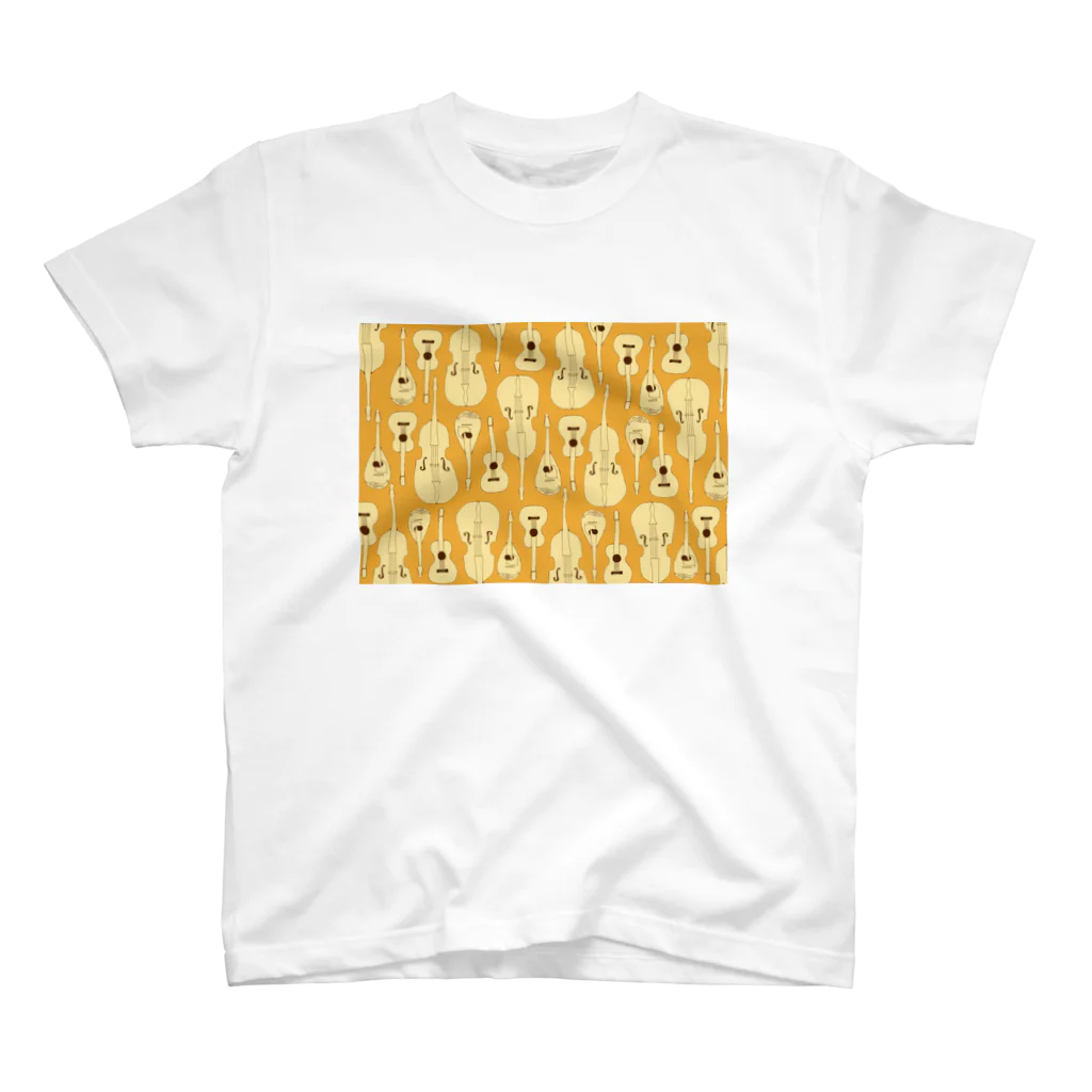 東風のマンドリンオーケストラ(orange) スタンダードTシャツ