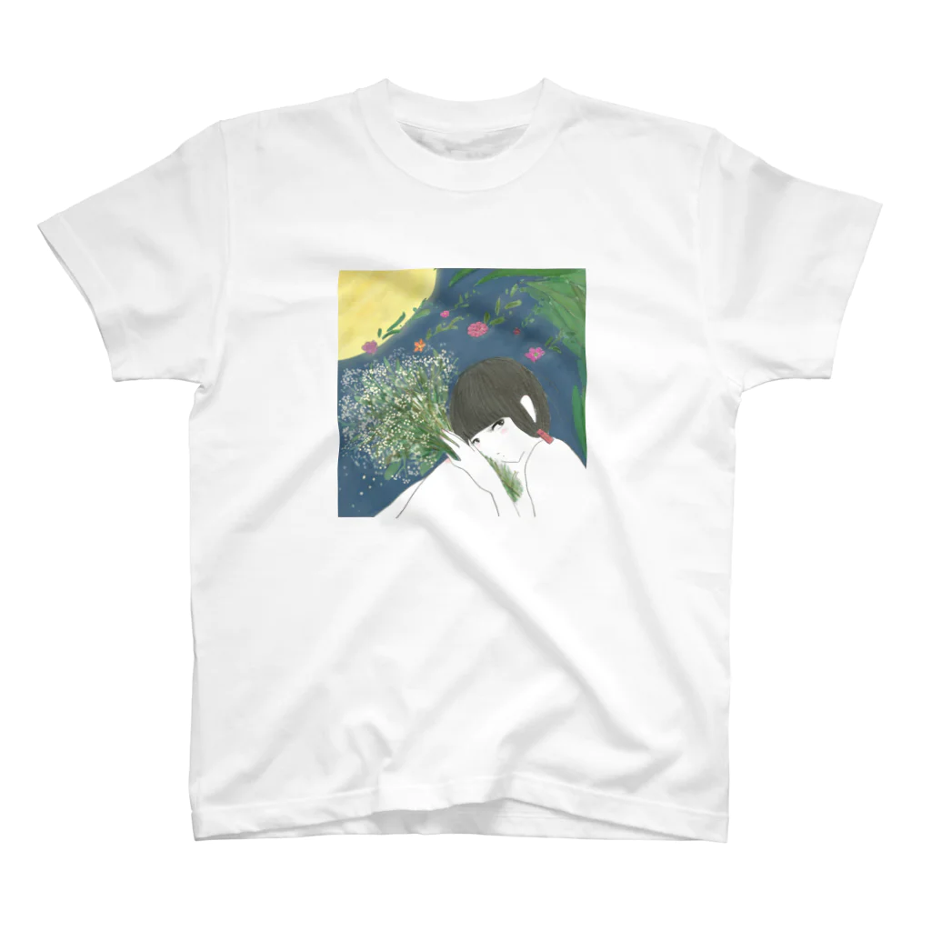 HAGU HOSHINO COLLABORATION STOREの【MAKI】HAGU HOSHINO T-shirt スタンダードTシャツ