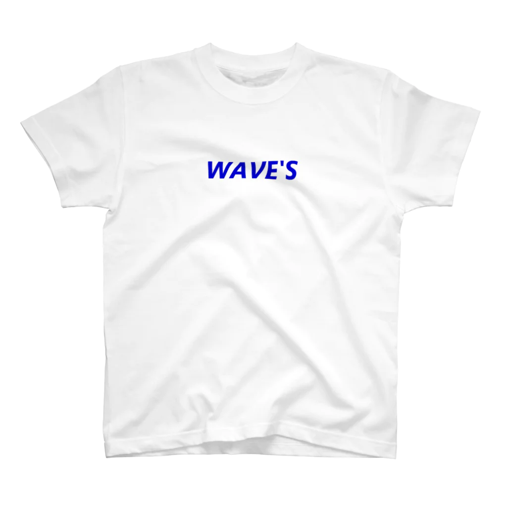 WAVE'S ORIGINAL DESIGNのW.O.D.  THE WAVE'S BLUE スタンダードTシャツ