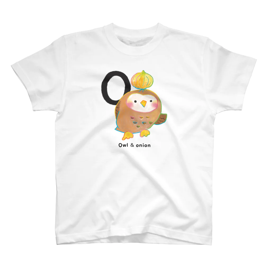 甲斐えるのブタ！ぶた！豚！のOwl & onion スタンダードTシャツ