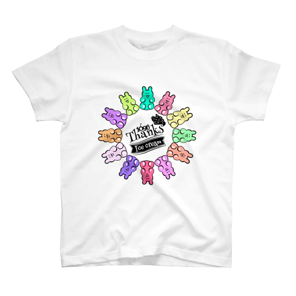 Twinkle★Thanksの1096 ice cream no wa スタンダードTシャツ