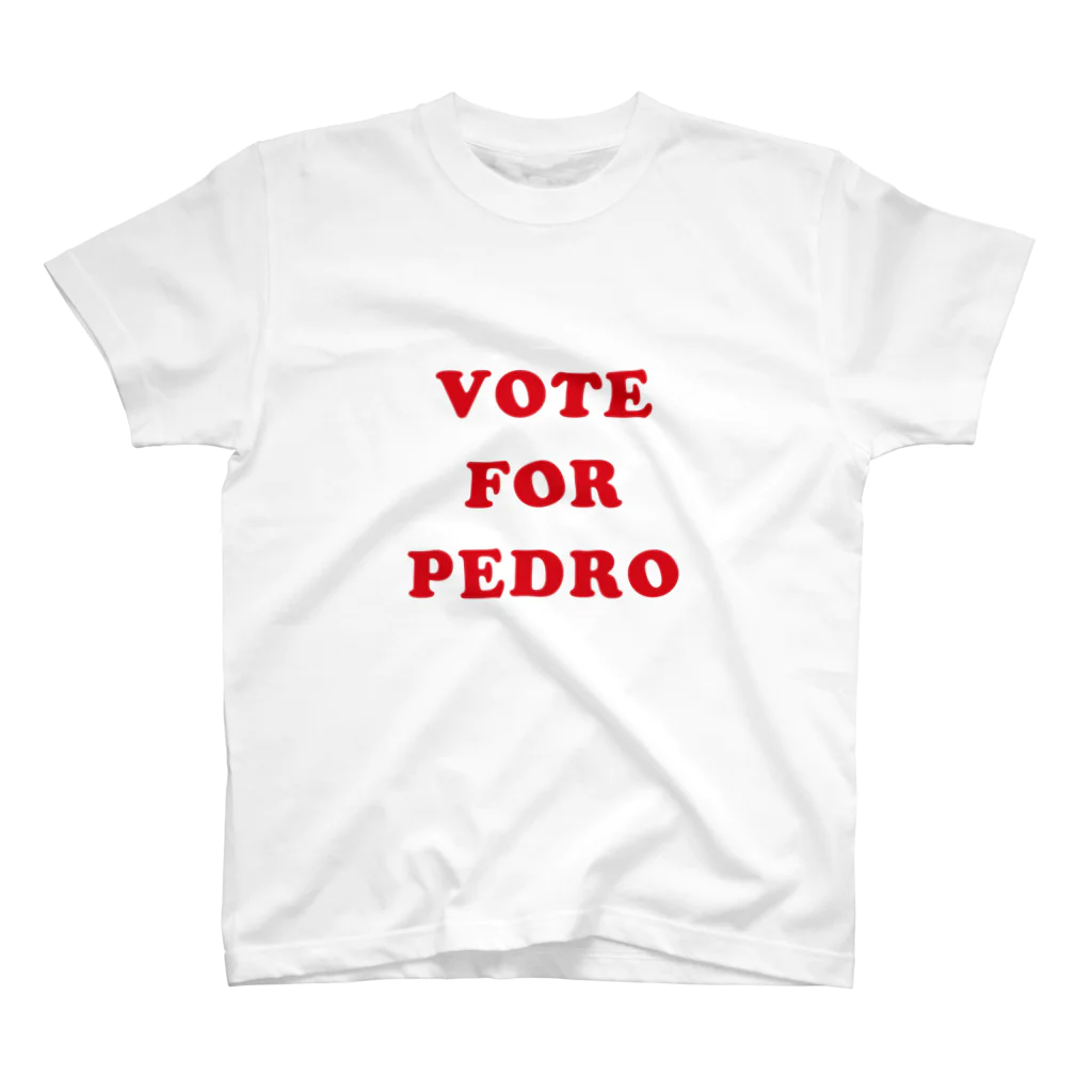 stereovisionのVOTE FOR PEDRO スタンダードTシャツ