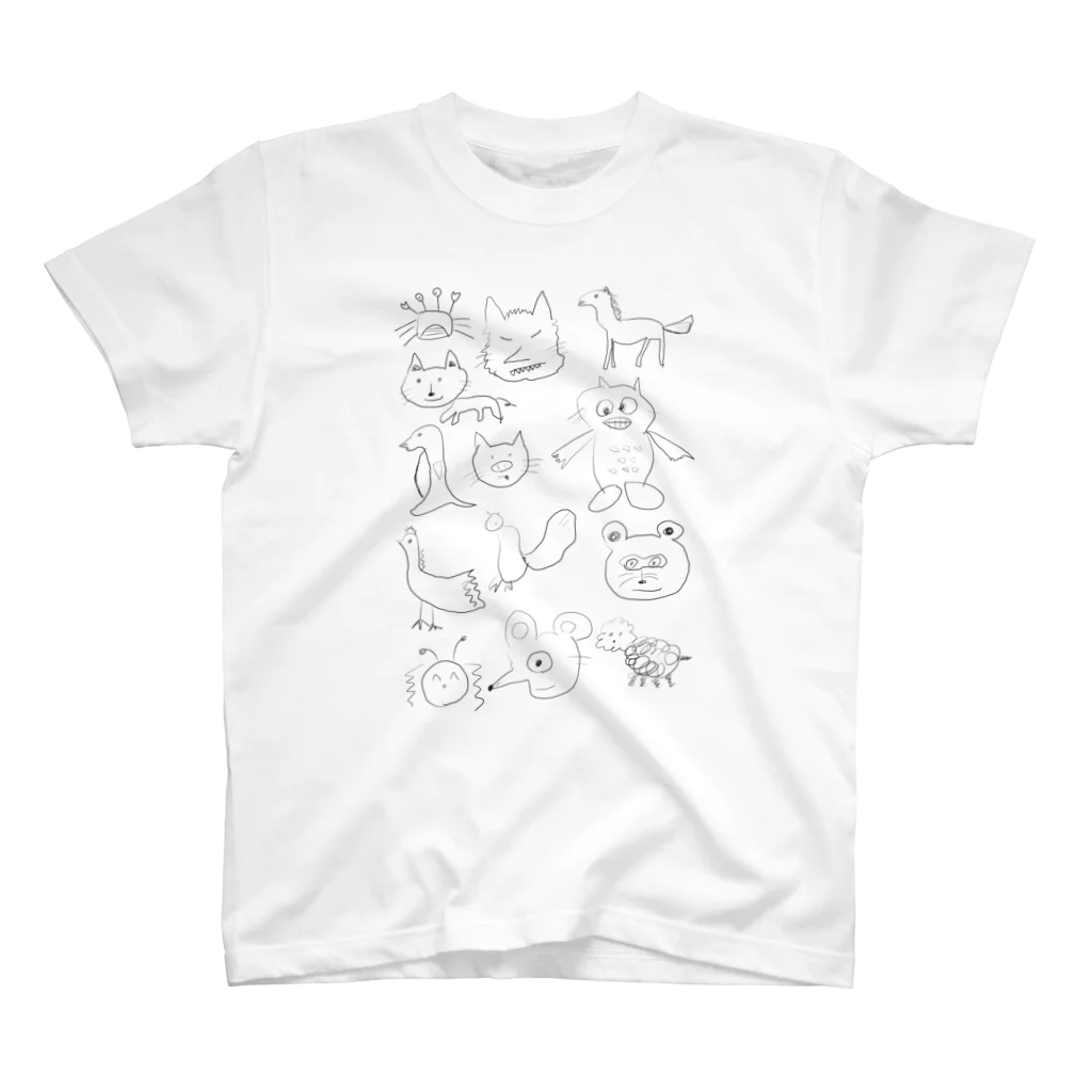 まむふれんず。のまむふれ1号 スタンダードTシャツ