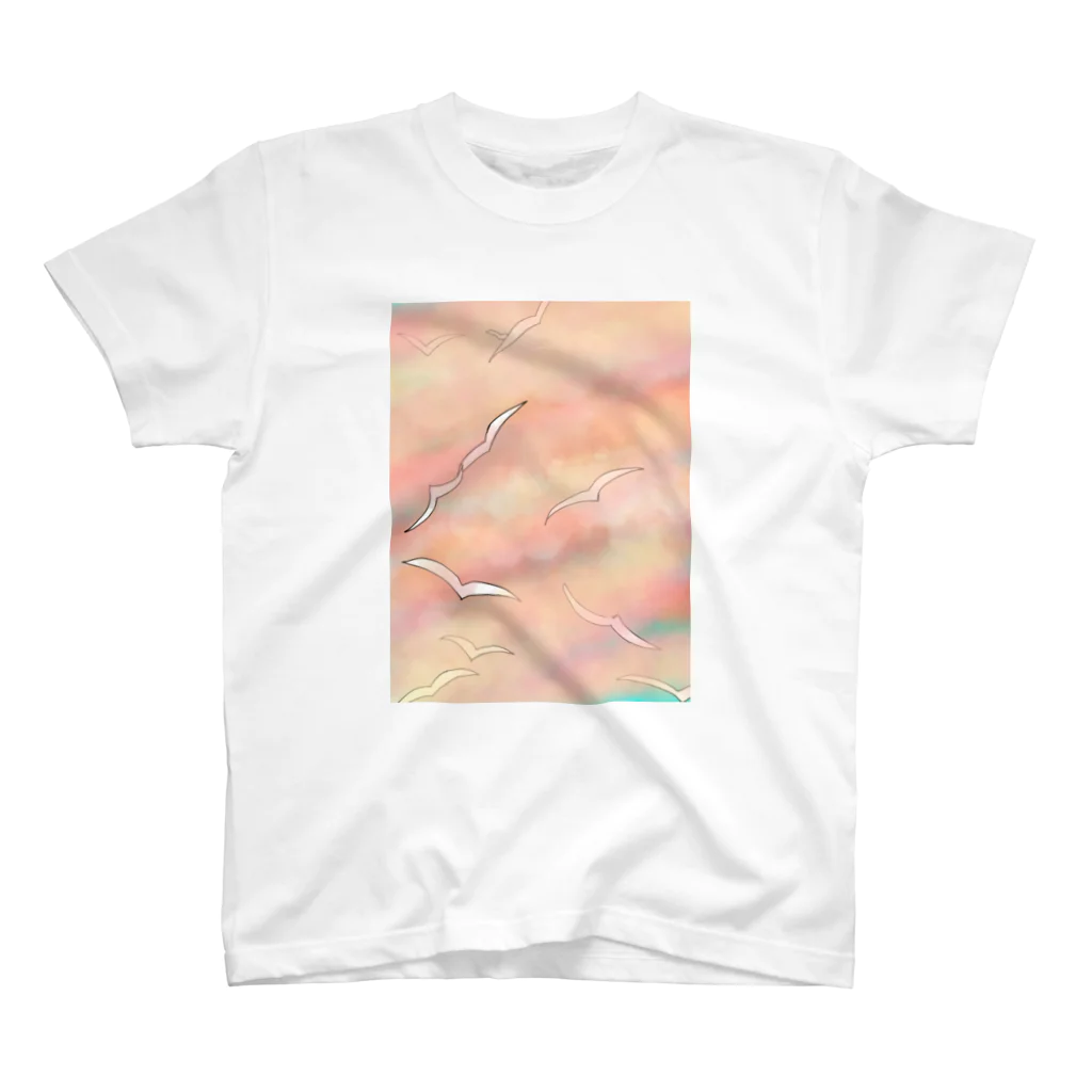 Sunriseの夕空 Regular Fit T-Shirt