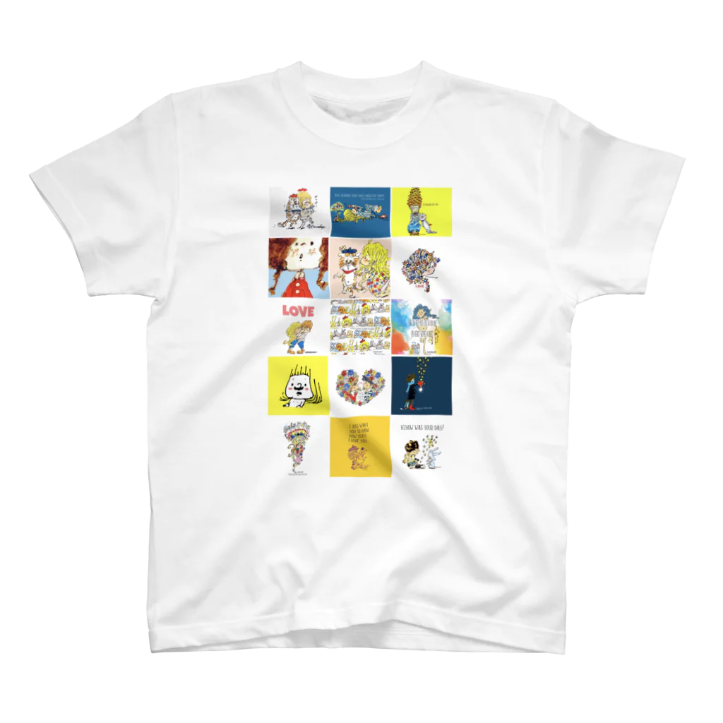 animaloop(アニマループ )のanimaloopイラスト スタンダードTシャツ