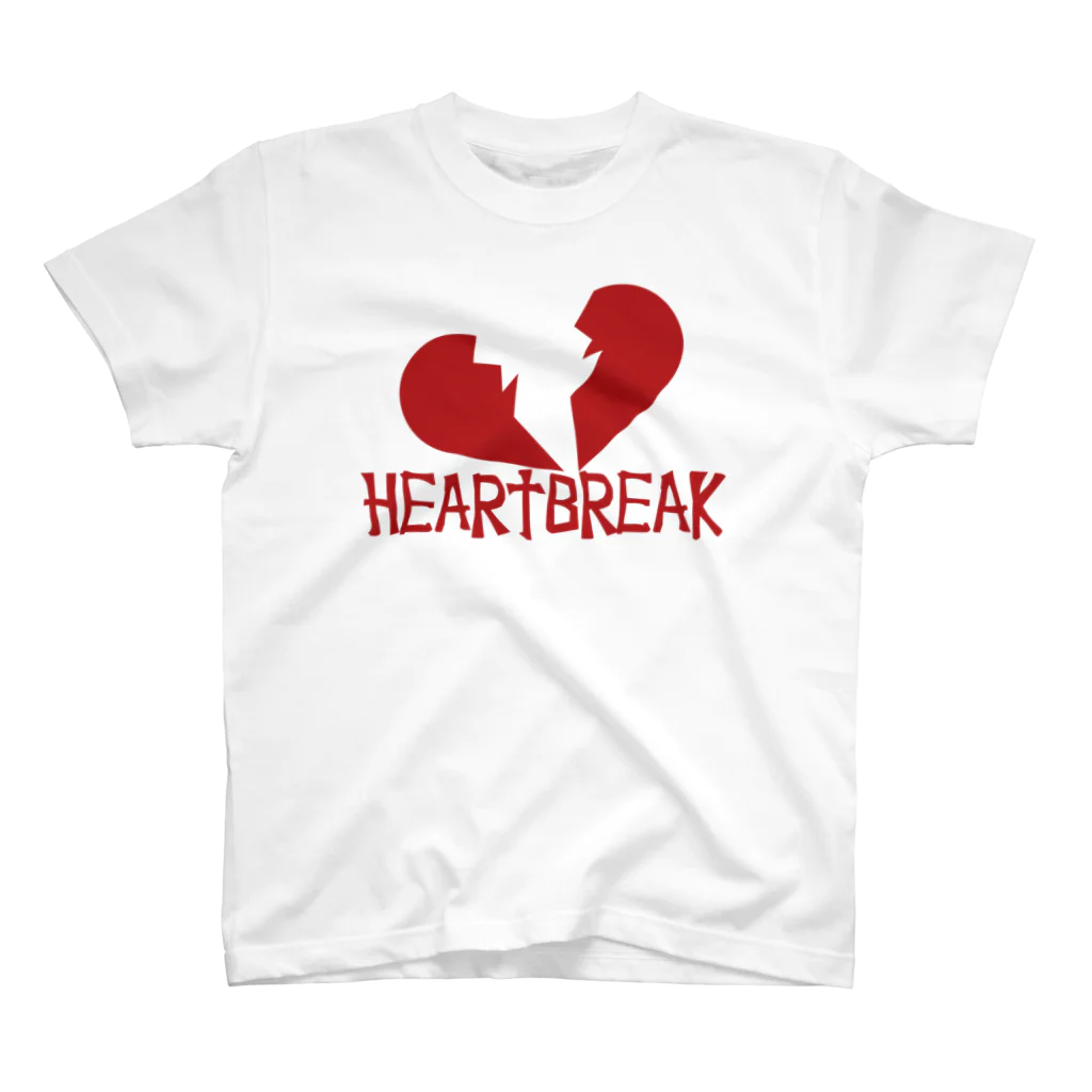 AURA_HYSTERICAのHEARTBREAK スタンダードTシャツ