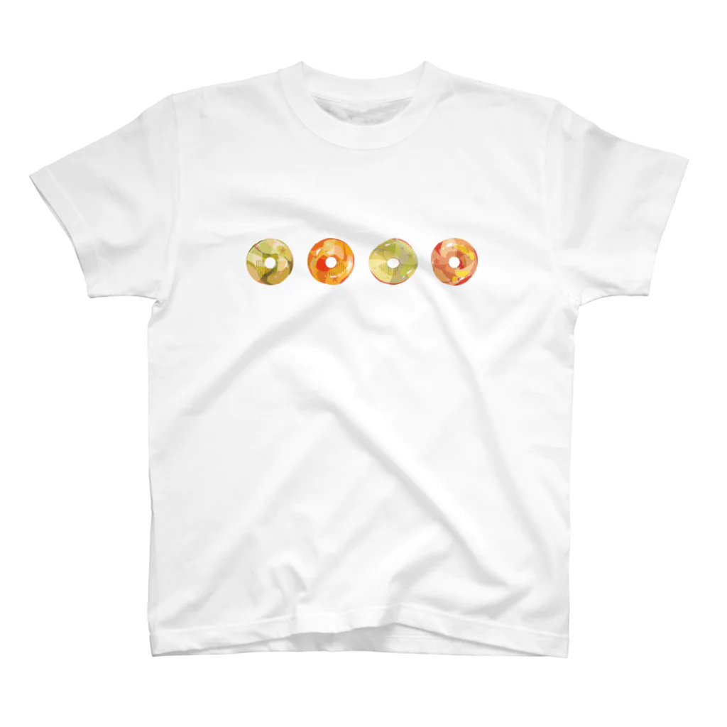 惑星どーなつのぷるぷるドーナツ スタンダードTシャツ