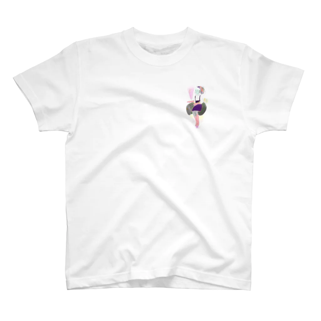 小川賀子のSpace nurse Regular Fit T-Shirt