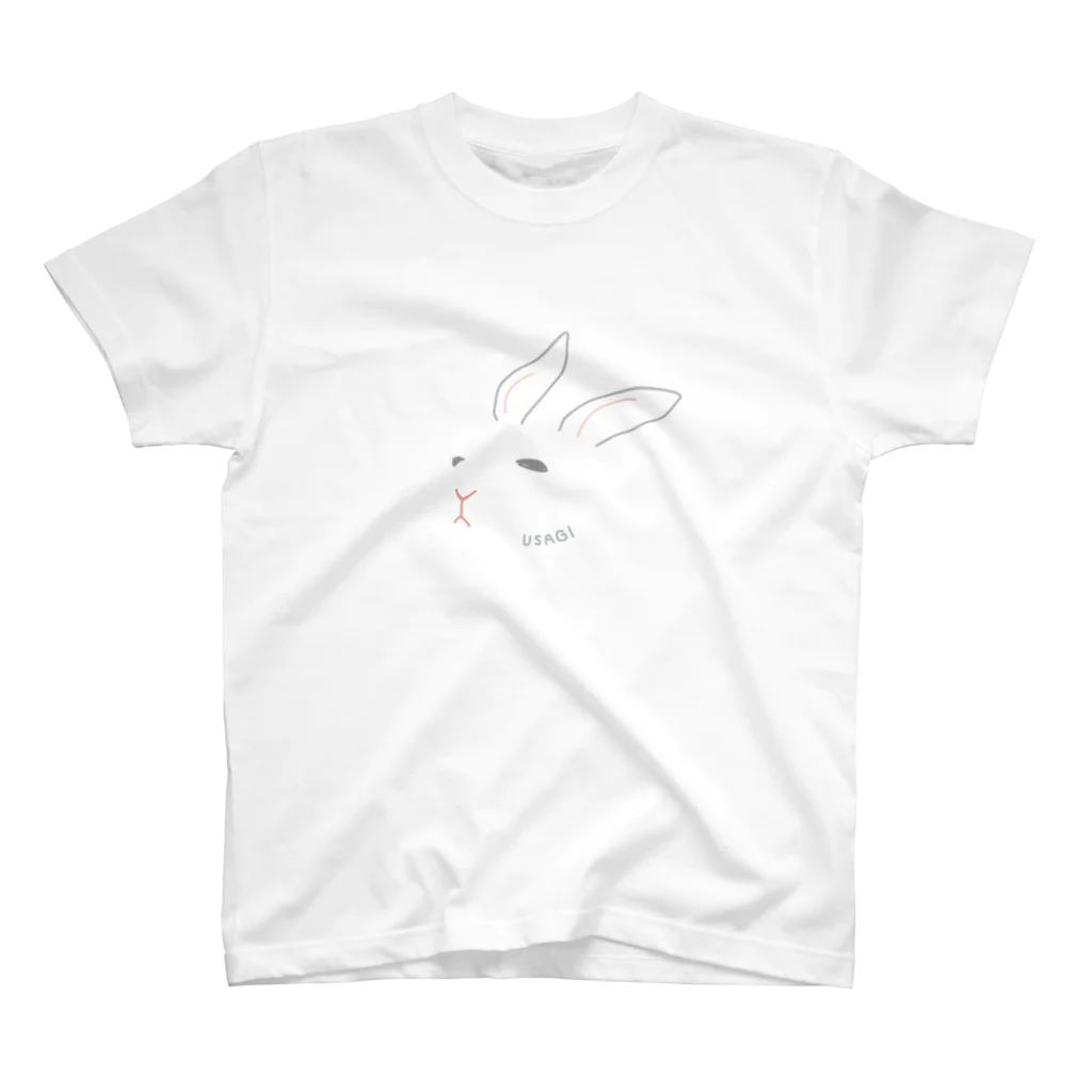 はけぐち。のUSAGI スタンダードTシャツ