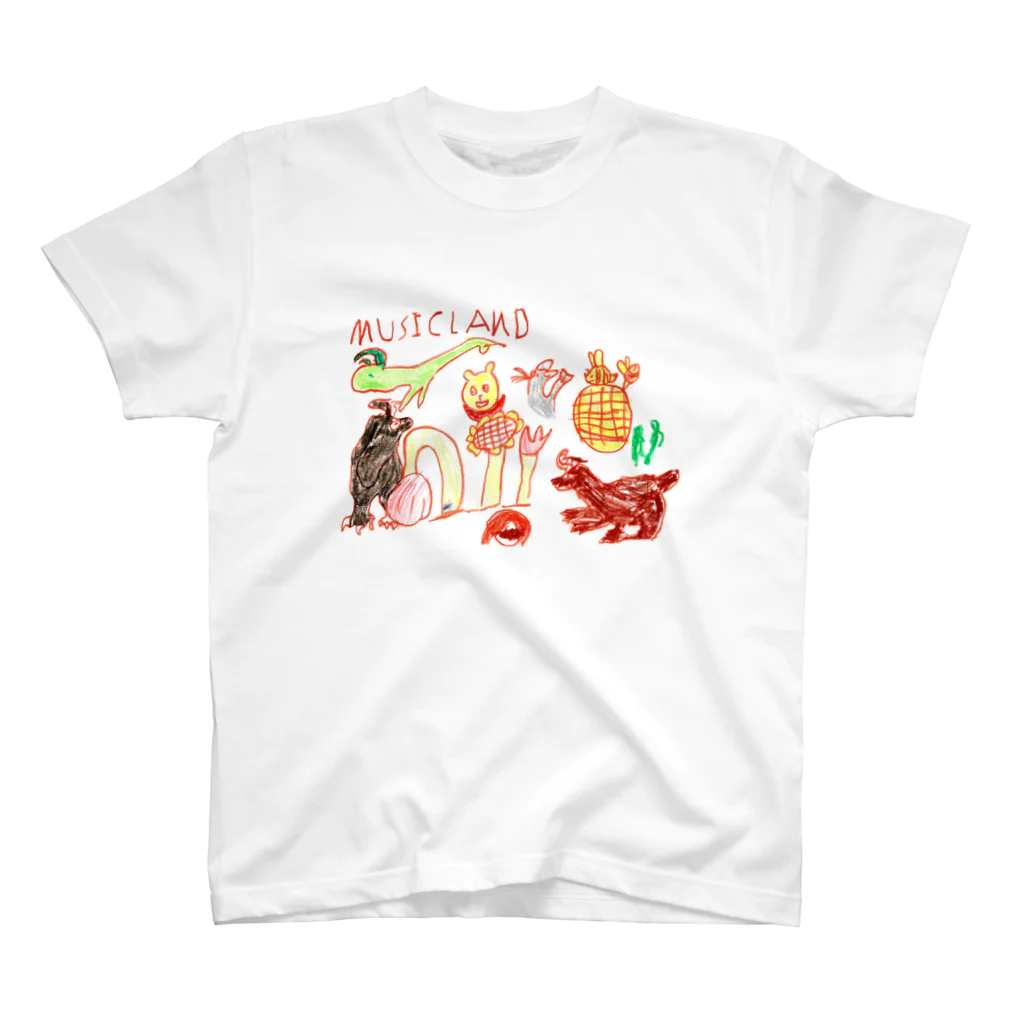 MUSIC LAND STOREのMUSIC LAND スタンダードTシャツ