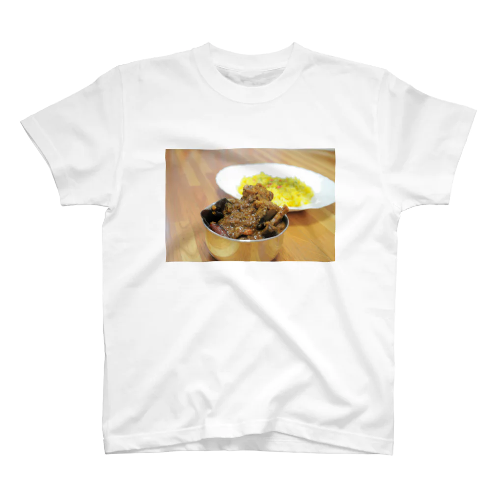 ヤオツサウナ＆スパイスのキクラゲカレーT スタンダードTシャツ