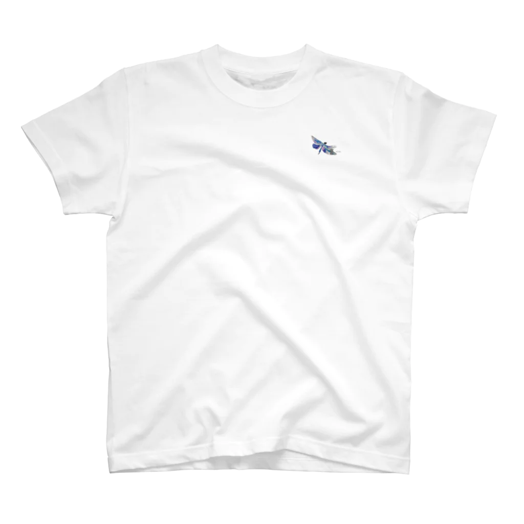 おにし（on）のみずみずしいいきもの〈チョウトンボ〉 Regular Fit T-Shirt