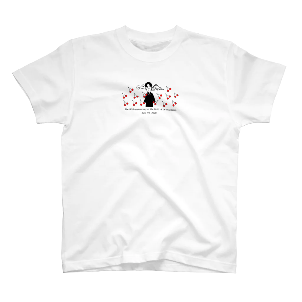 Dazai'sのDazai桜桃 スタンダードTシャツ