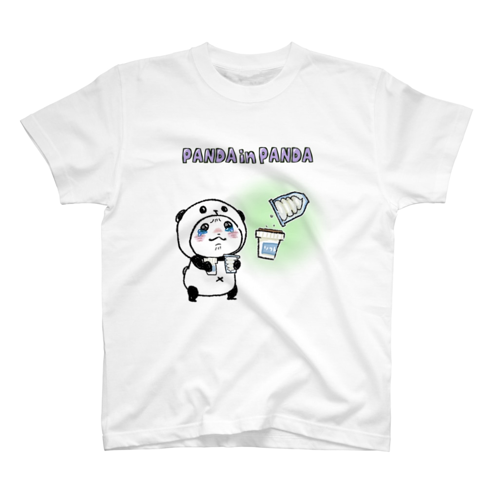 スパイシー千鶴のパンダinパンダ(ソフトクリーム) Regular Fit T-Shirt