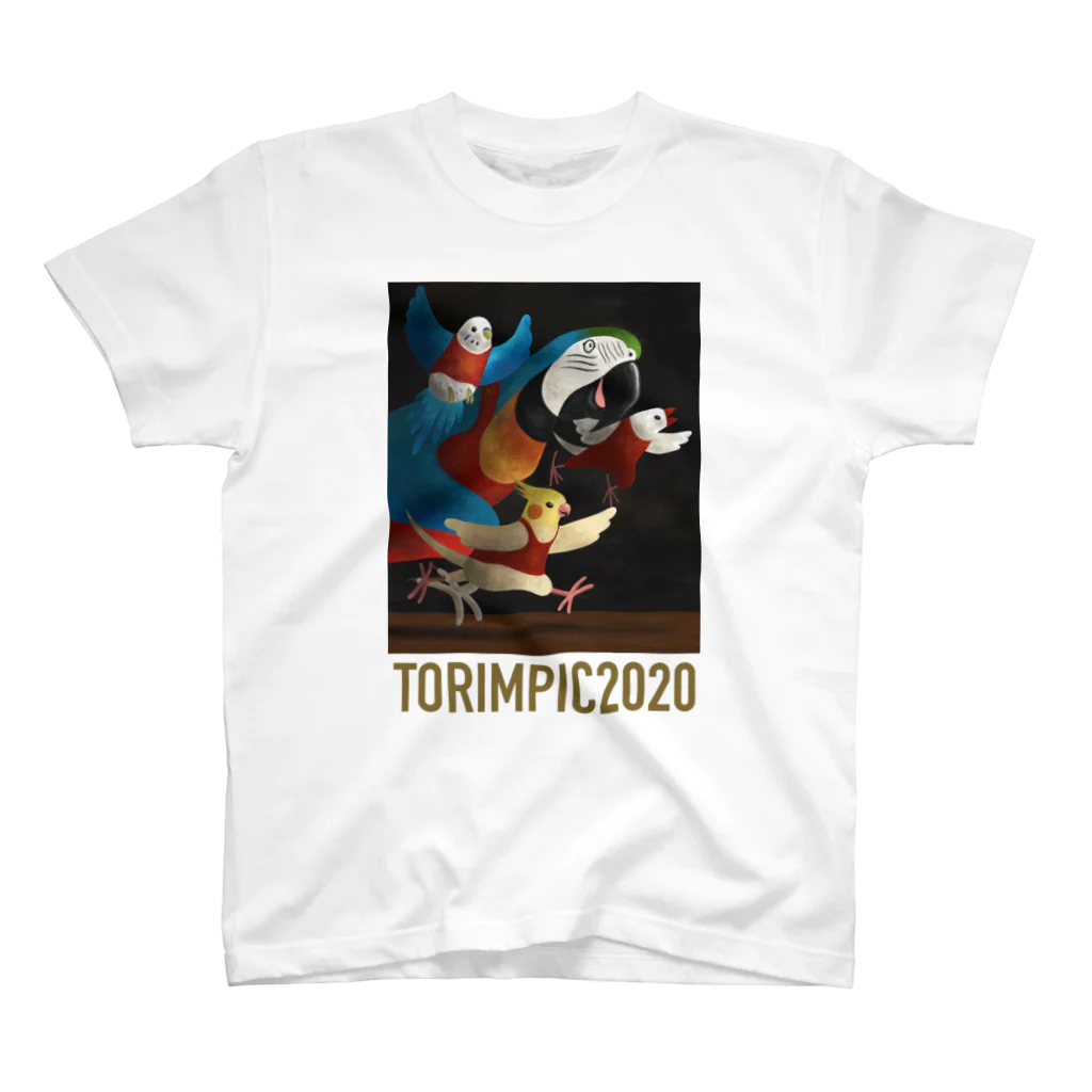 ほほらら工房 SUZURI支店のTORIMPIC2020 Regular Fit T-Shirt