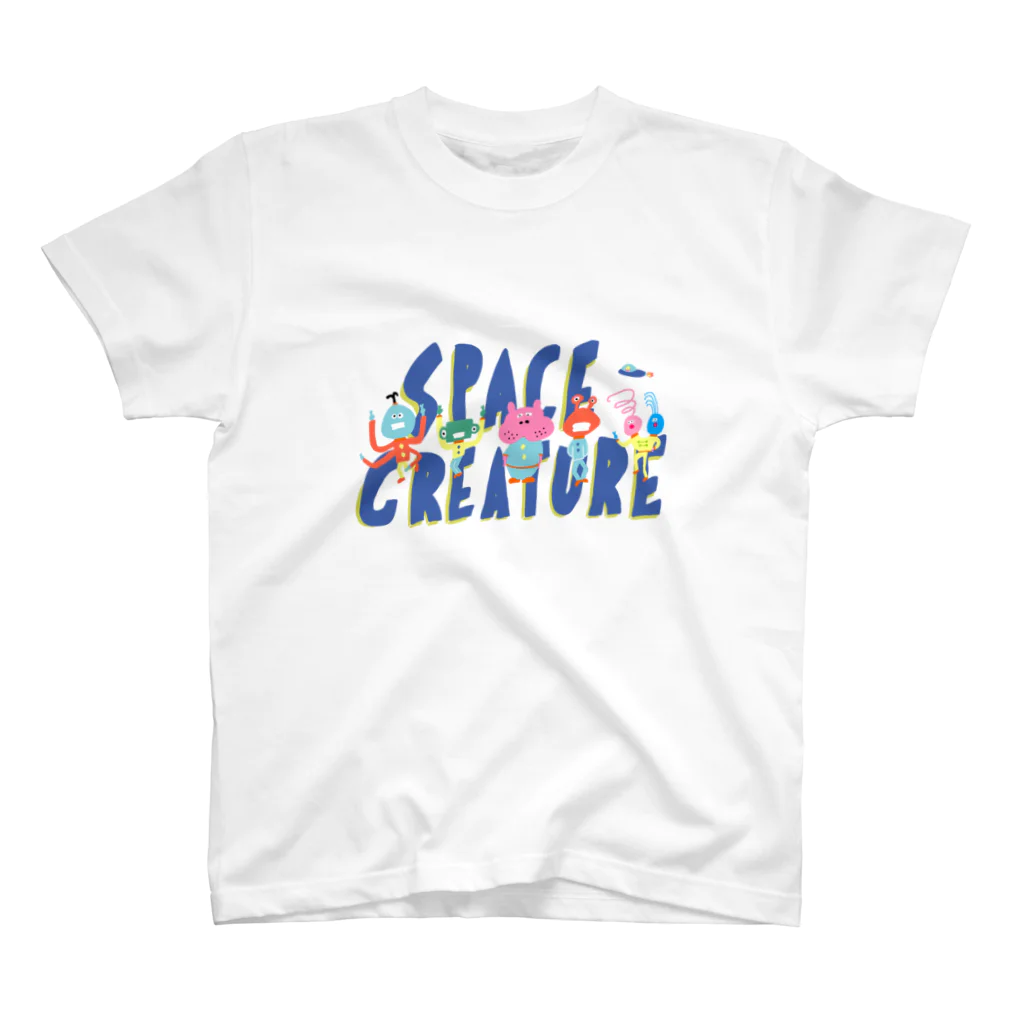 あいこシャキーンのSpace creature スタンダードTシャツ