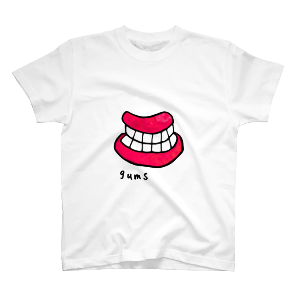 夢の歯茎ランド☆彡のステキな歯茎 スタンダードTシャツ